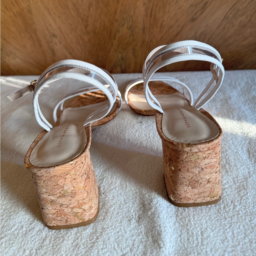 Sophia Webster strappy heel sandal size US 9.8 - Picture 10 of 14
